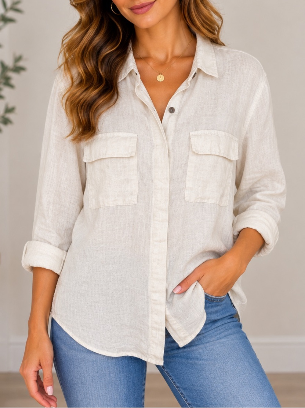 Zara Linen Shirt